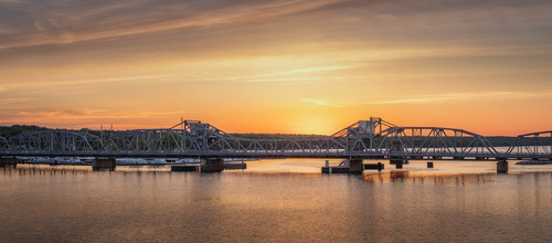 Bridge at sunset